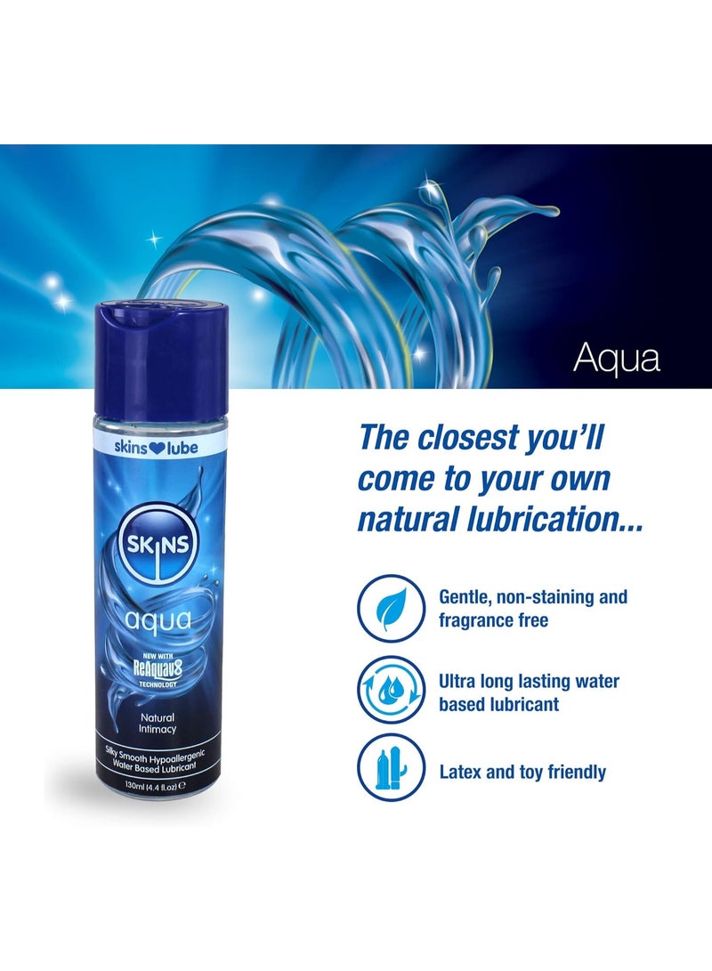 سكينز مزلق طبيعي حميمي مائي 130 مل - Image 4